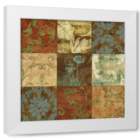 Genuine II White Modern Wood Framed Art Print by Donovan, Chris