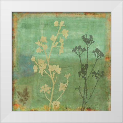 Eco-friendly I White Modern Wood Framed Art Print by Donovan, Chris