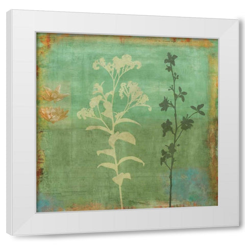 Eco-friendly II White Modern Wood Framed Art Print by Donovan, Chris