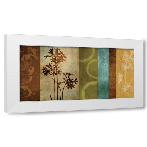 Authentic White Modern Wood Framed Art Print by Donovan, Chris