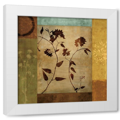 Intuition II White Modern Wood Framed Art Print by Donovan, Chris