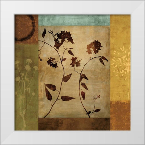 Intuition II White Modern Wood Framed Art Print by Donovan, Chris