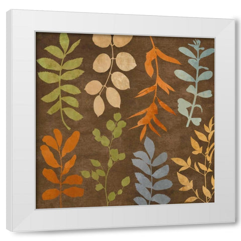 Between Us II White Modern Wood Framed Art Print by Donovan, Chris