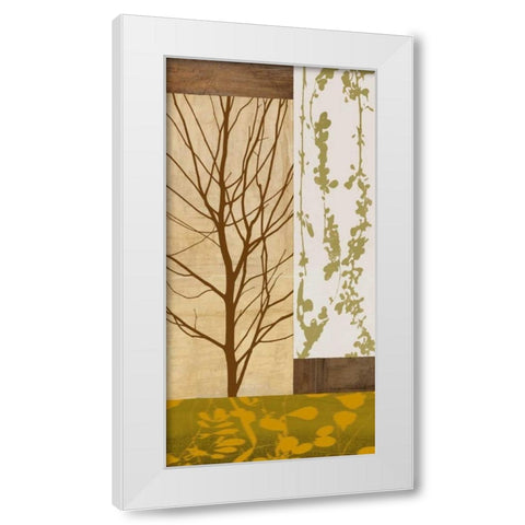 Essential II White Modern Wood Framed Art Print by Donovan, Chris