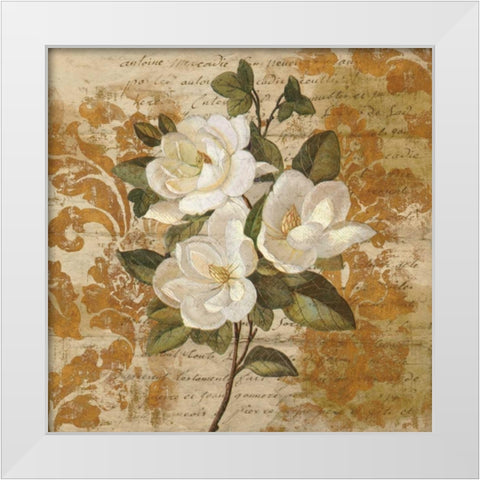 Love Notes I White Modern Wood Framed Art Print by Donovan, Chris