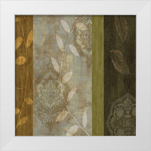 Details I White Modern Wood Framed Art Print by Donovan, Chris