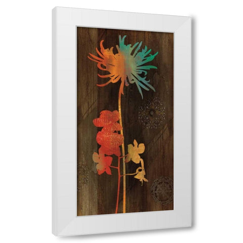 Companions I White Modern Wood Framed Art Print by Donovan, Chris
