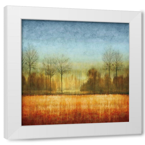 The Crossing II White Modern Wood Framed Art Print by Donovan, Chris