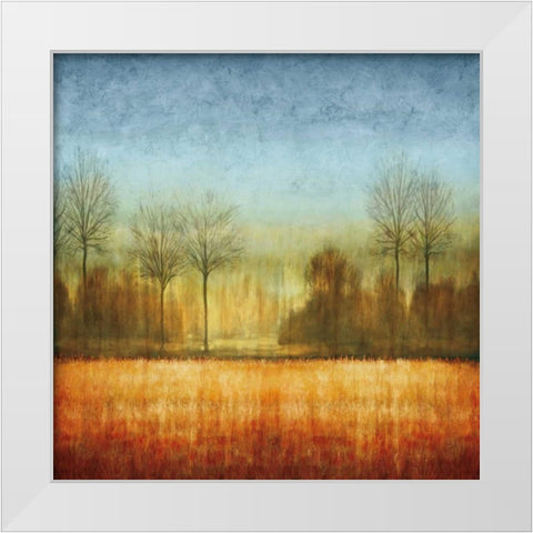 The Crossing II White Modern Wood Framed Art Print by Donovan, Chris