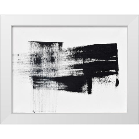 Barely Holding on to Smoke I White Modern Wood Framed Art Print by Klingeler, Christian
