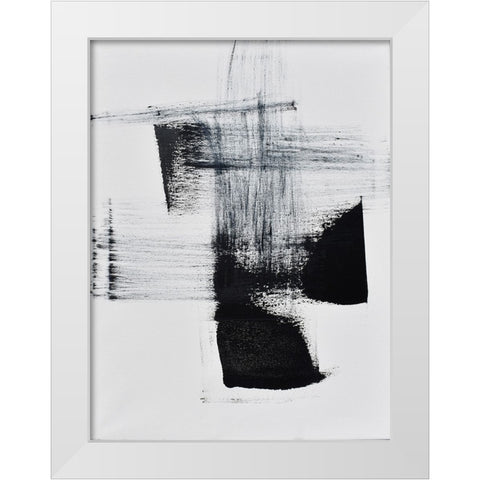 Barely Holding on to Smoke II White Modern Wood Framed Art Print by Klingeler, Christian