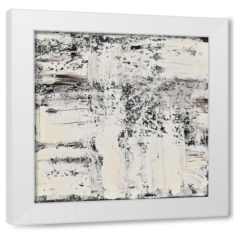 Elemental Breath White Modern Wood Framed Art Print by Klingeler, Christian