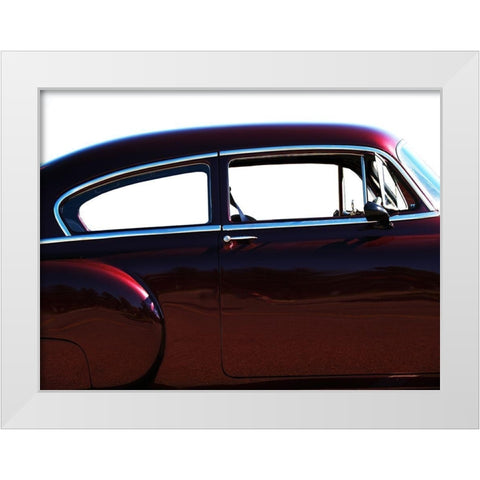 1951 Chevrolet Fleetline 8 White Modern Wood Framed Art Print by Branson, Clive