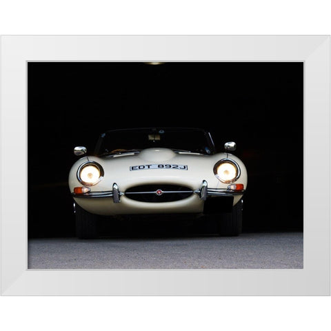 1970 Challenger E Type 6 White Modern Wood Framed Art Print by Branson, Clive