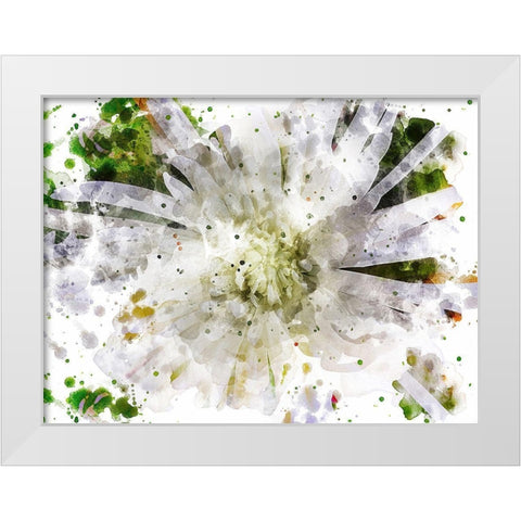 Floral in Bloom XXIII White Modern Wood Framed Art Print by Young, Chamira