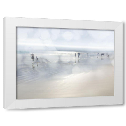 Lowtide White Modern Wood Framed Art Print by Davis, Devon