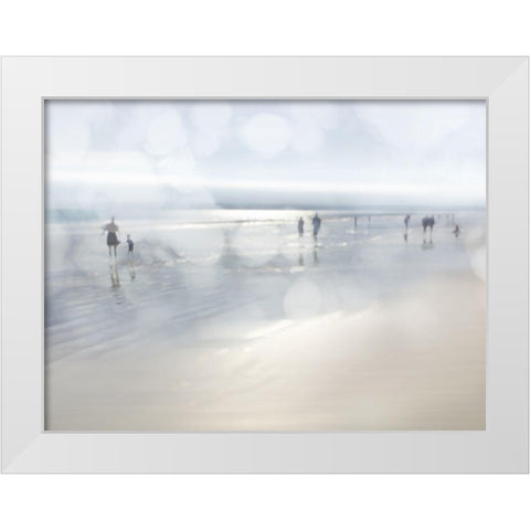 Lowtide White Modern Wood Framed Art Print by Davis, Devon