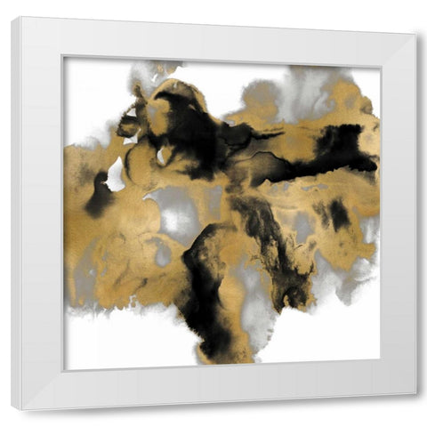 Transpire II White Modern Wood Framed Art Print by Hudson, Daniela