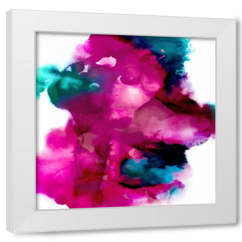 Transform II White Modern Wood Framed Art Print by Hudson, Daniela