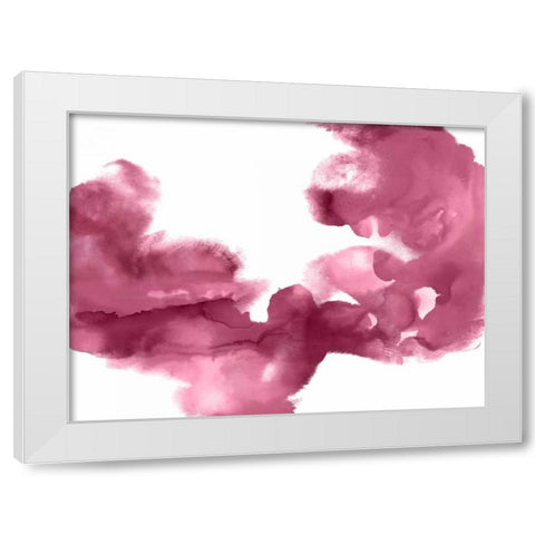 Universal II White Modern Wood Framed Art Print by Hudson, Daniela