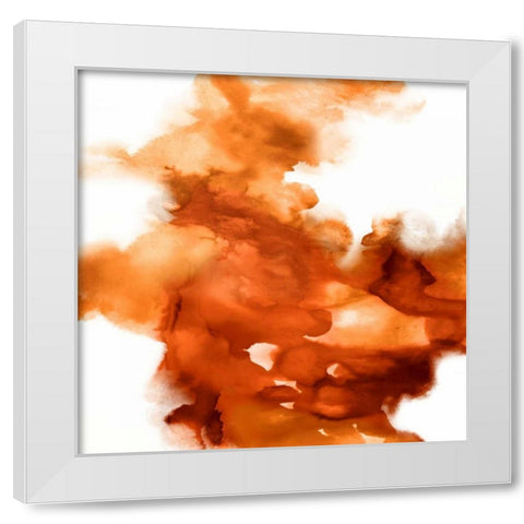 In the Midst I White Modern Wood Framed Art Print by Hudson, Daniela