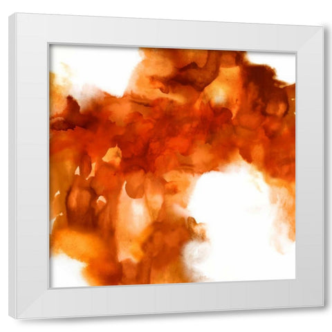 In the Midst II White Modern Wood Framed Art Print by Hudson, Daniela