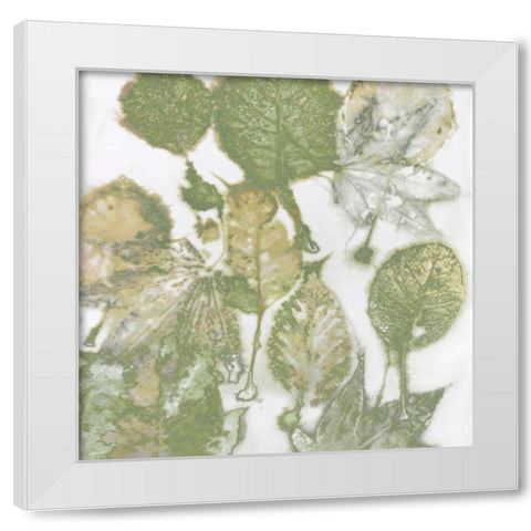Nature I White Modern Wood Framed Art Print by Carson, Danielle