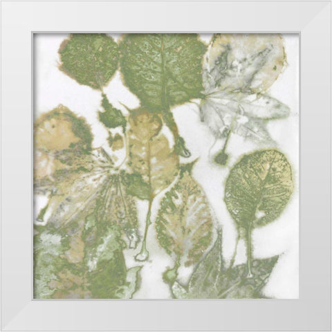 Nature I White Modern Wood Framed Art Print by Carson, Danielle