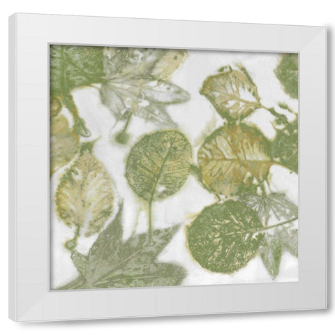 Nature II White Modern Wood Framed Art Print by Carson, Danielle