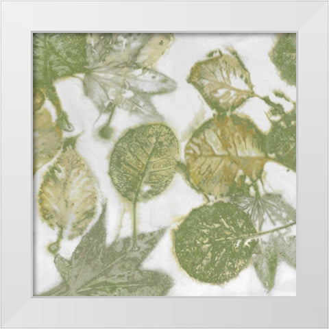 Nature II White Modern Wood Framed Art Print by Carson, Danielle