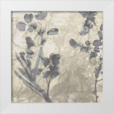 Nature I White Modern Wood Framed Art Print by Carson, Danielle