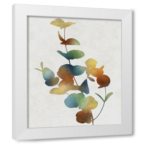 Colorful Nature I White Modern Wood Framed Art Print by Carson, Danielle