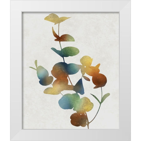Colorful Nature I White Modern Wood Framed Art Print by Carson, Danielle
