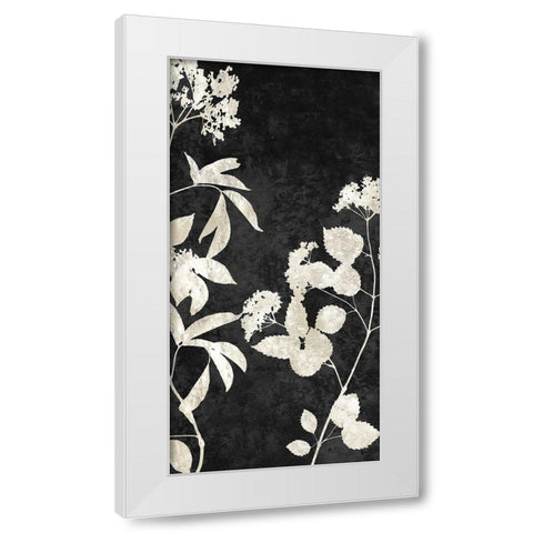 Nature Panel I White Modern Wood Framed Art Print by Carson, Danielle