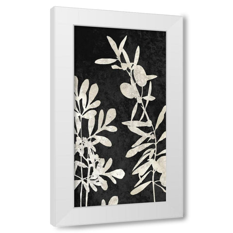 Nature Panel III White Modern Wood Framed Art Print by Carson, Danielle
