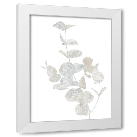 Natural Nature I White Modern Wood Framed Art Print by Carson, Danielle