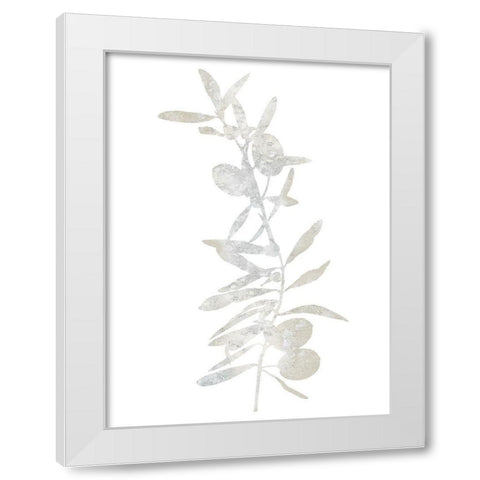 Natural Nature IV White Modern Wood Framed Art Print by Carson, Danielle
