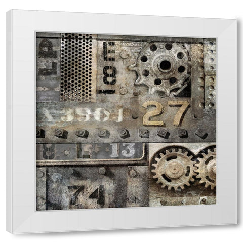 Industrial II White Modern Wood Framed Art Print by Matthews, Dylan