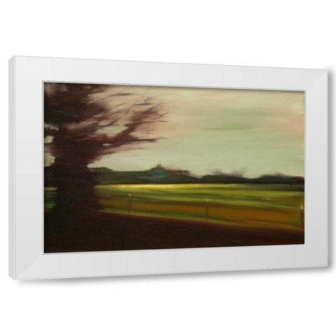 The Countryside V White Modern Wood Framed Art Print by Barbini, Eddie