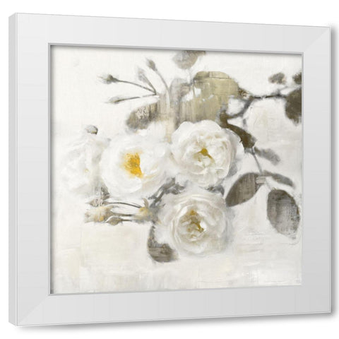 Delicate I White Modern Wood Framed Art Print by Ford, Emily