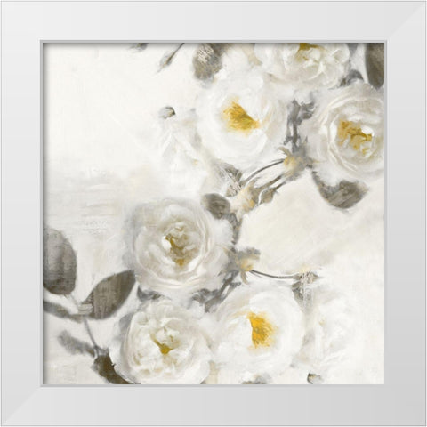 Delicate II White Modern Wood Framed Art Print by Ford, Emily
