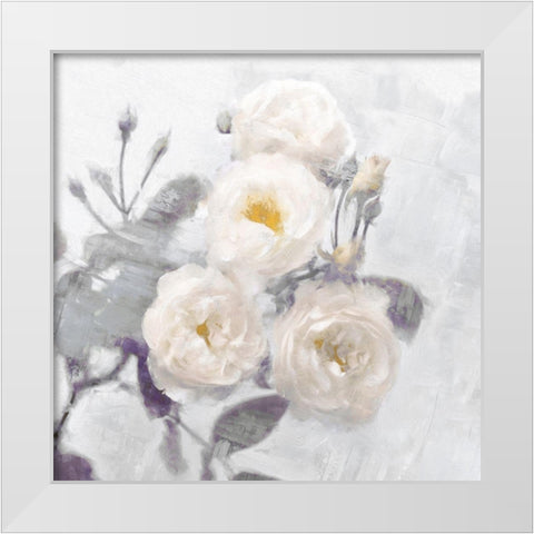 Delicate Purple I White Modern Wood Framed Art Print by Ford, Emily