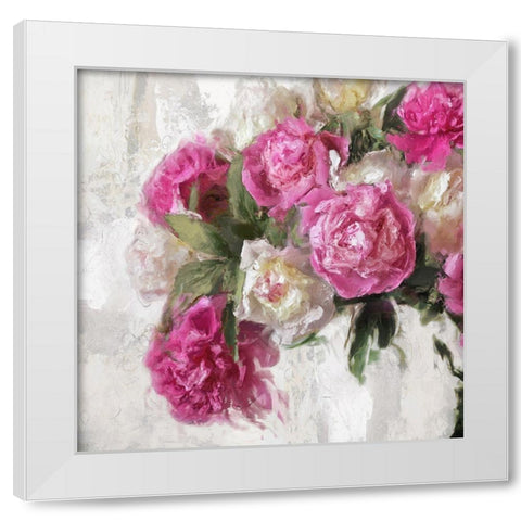 Floral Joy I White Modern Wood Framed Art Print by Ford, Emily