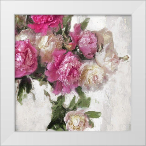 Floral Joy II White Modern Wood Framed Art Print by Ford, Emily