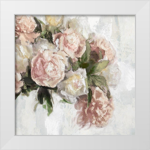 Floral Pastel II White Modern Wood Framed Art Print by Ford, Emily