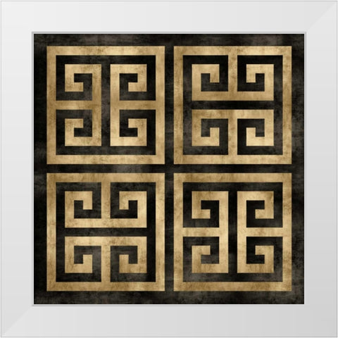 Greek Classic I White Modern Wood Framed Art Print by Roberts, Ellie