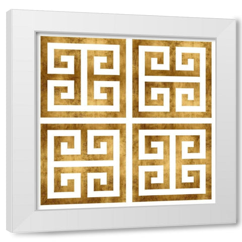 Greek Classic III White Modern Wood Framed Art Print by Roberts, Ellie