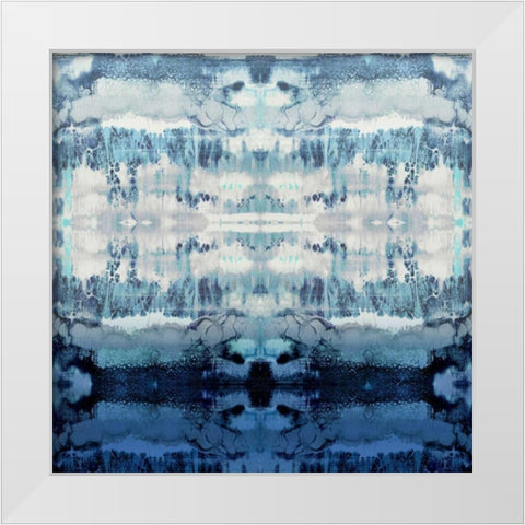 Tempting White Modern Wood Framed Art Print by Roberts, Ellie