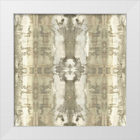 Patterns in Neutral White Modern Wood Framed Art Print by Roberts, Ellie