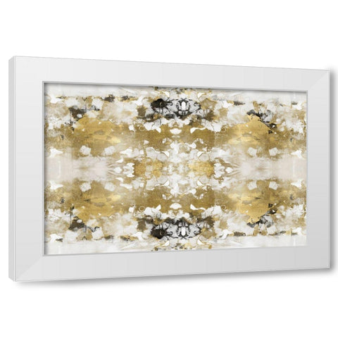Reflections in Gold VII White Modern Wood Framed Art Print by Blake, Madeline